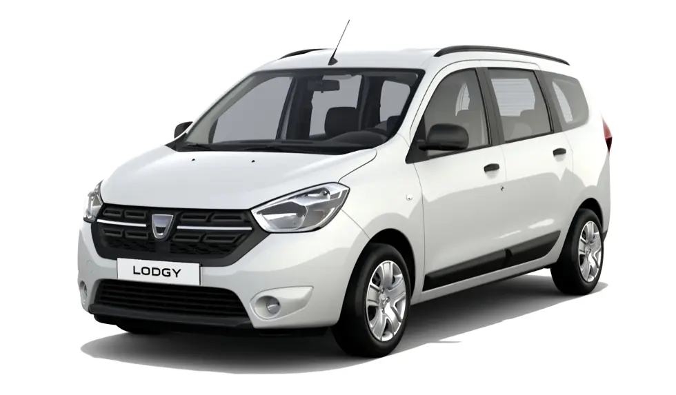 Louez le Dacia Lodgy chez Dori Cars – Monospace spacieux et pratique à Agadir, Maroc. Idéal pour les familles et les groupes.
