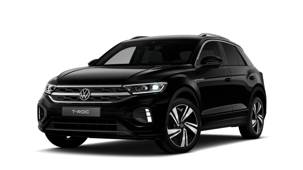 Louez la Volkswagen T-Roc chez Dori Cars – Un SUV dynamique et élégant, idéal pour vos trajets à Agadir et au Maroc.